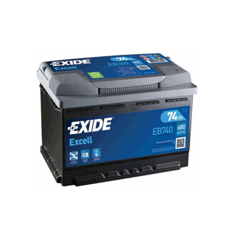 Acumulator Exide 12V 74Ah 680A